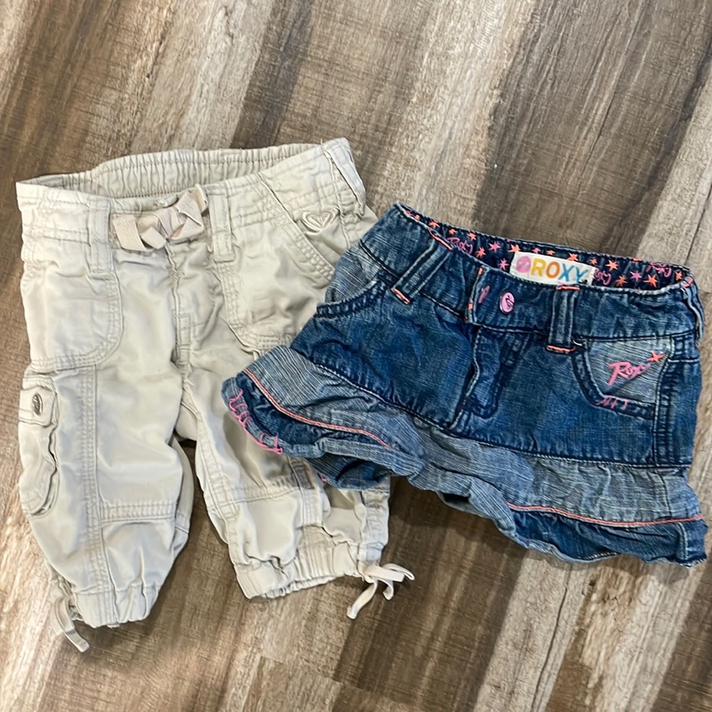 Roxy Skirt & Cargo pants